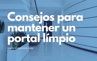 Consejos para un portal límpio