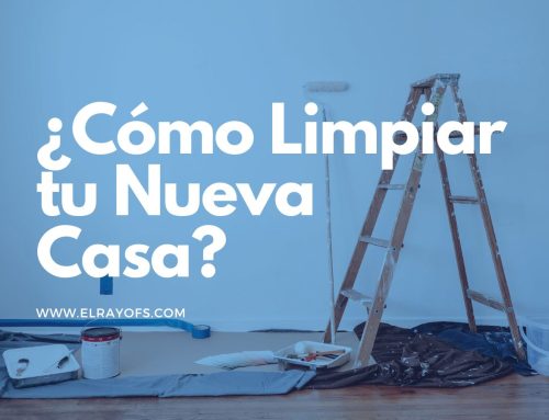 Cómo limpiar tu casa nueva